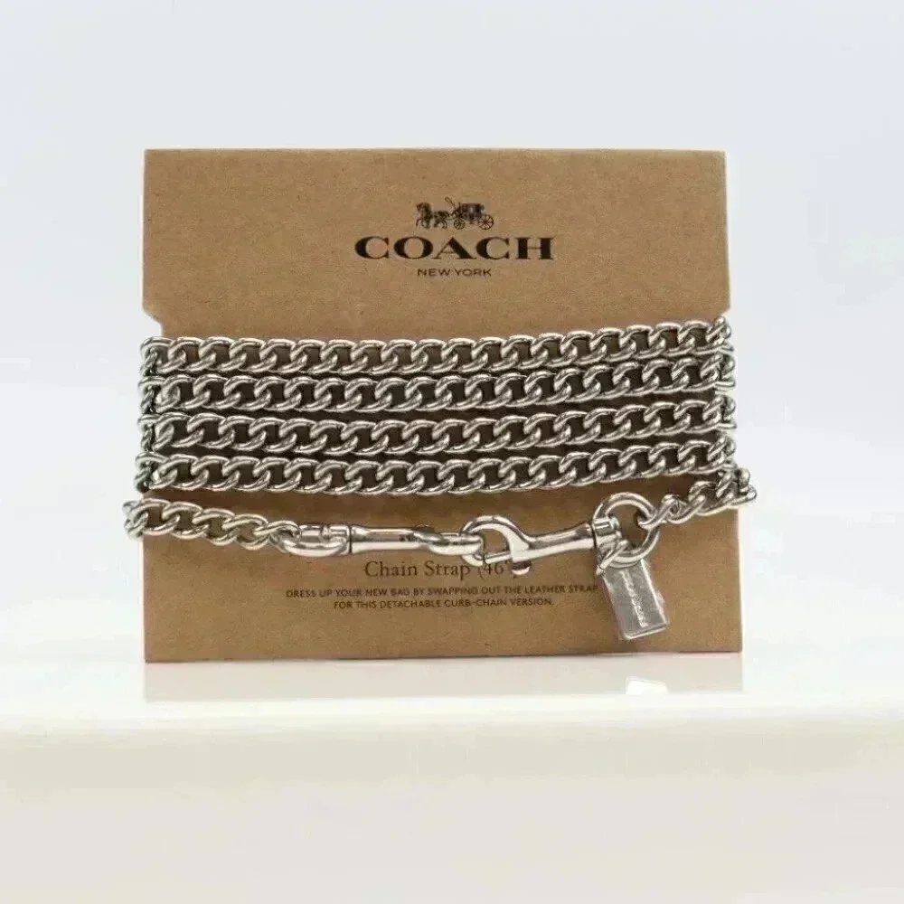 F31126 Shoulder Crossbody 45 3/4" Chain Strap - Picture 2 of 9